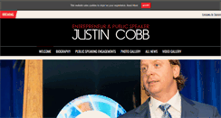Desktop Screenshot of justincobbacademy.com
